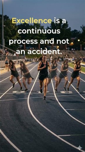 Why Excellence Is Never an Accident #shorts