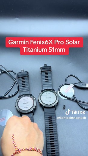 Garmin Fenix 6X Pro Solar Titanium - Ultimate Outdoor Watch