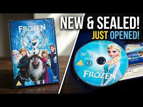 Frozen (2013) DVD Unboxing – New & Sealed (UK)
