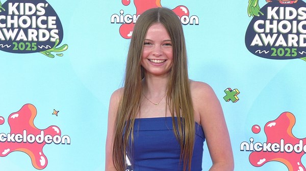 Salish Matter 2025 Kids' Choice Awards Orange Carpet