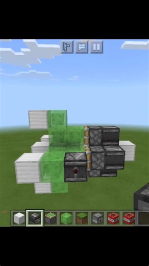 | HOW TO BUILD A TNT ☢️ DROPPER ROCKET 🚀 IN MINECRAFT | #shorts #viral #trending #minecraft