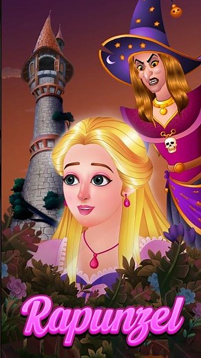Rapunzel princess with golden hair #rapunzel #fairytales