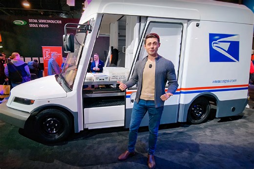 Oshkosh's Next Generation Delivery Vehicle for the USPS Enter Service
