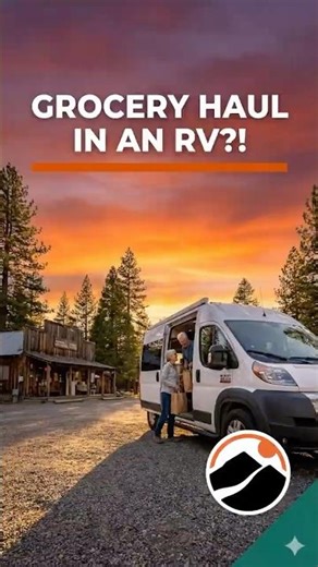 Groceries in a Motorhome? Yep, It’s a Thing.