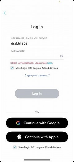 How I Fixed My Snapchat SS06 Device Ban in 5 Minutes