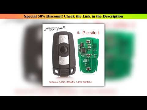 Editor’s Choice jingyuqin 5pcs/lot Remote Key for BMW CAS3 System 315MHz / 868Mhz FSK for X5 X6 Z4•