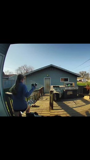 Junior Firefighter Daughter Responds Quickly When Pager Goes Off