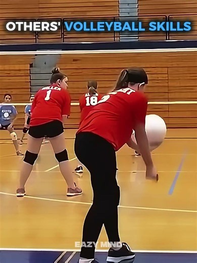 Others' Volleyball Skills VS the last one 🏐