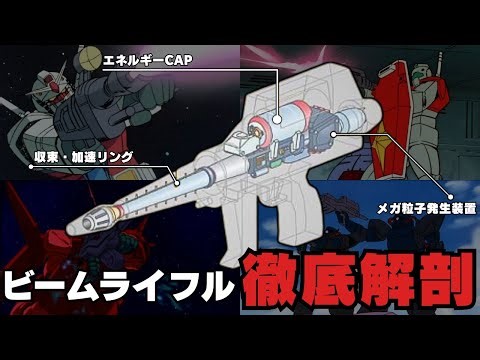 [Gundam Maniac Commentary #3] "A Thorough Analysis of the Beam Rifle's Structure and Performance"...