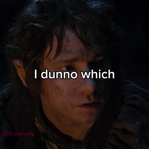 Seeing Bilbo already be affected by the ring is so cool #thehobbit #hobbit #bilbo #bilboedit #bilbobaggins