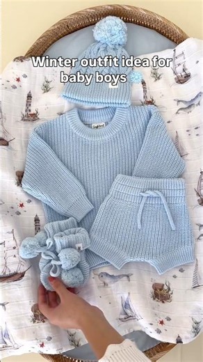 Winter Baby Boy Outfit Idea | Snuggle Hunny Organic Baby Clothes