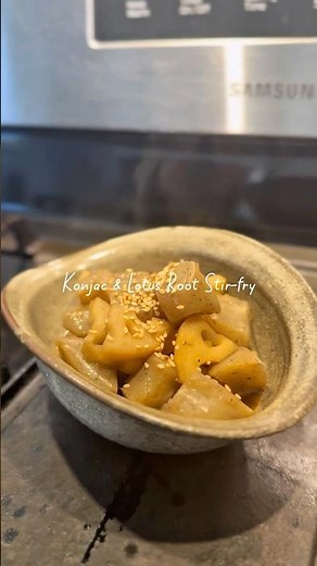 Konjac & Lotus Root Stir-fry