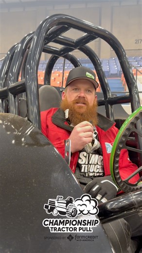 Winner interview with Mr. 6 in a row. Championship Tractor Pull | Beer Money Pulling Team