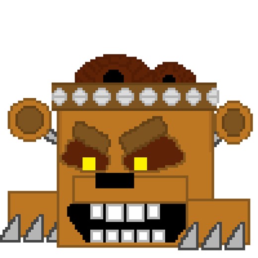 FnaF world Pixel auto chipper: THE FIRST BOSS (Free to use for fang...