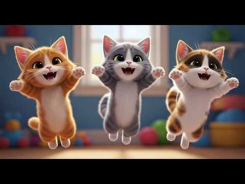 🤸 Bouncy Castle Cat Chaos | Jumping Bumping Giggles Galore