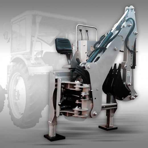 Heckbagger Jansen BHSM-225 inkl. 400 mm Schaufel, Anbaubagger, Bagger