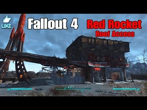 Fallout 4 - Red Rocket Settlement build (Roof Access)