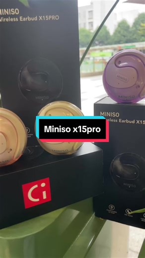 Miniso in-ear headphones, small and portable, easy to carry, comfortable to wear, fast connection, seamless synchronization of sound and picture, long-lasting battery life, IPX5 waterproof #Minisohaul #MinisoX15Pro #Earphones #Earbuds #MINISOAI #MINISOAIheadphones #earbudswireless #minisoheadphones #minisoaitranslationearbuds #dealsforyoudays #tiktokshoplabordaysale #tiktokshoprestock