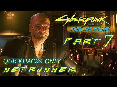 HANSEN’S PARTY – CYBERPUNK 2077 Phantom Liberty DLC Netrunner Quickhacks Only Very Hard Gameplay #7