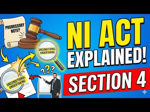 Characteristics and Types of Negotiable Instruments useful for cuet ug pg LLB ,LLM and all law exams