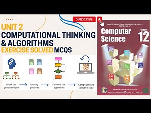 Class 12 Computer Science Unit 2: Computational Thinking |MCQs |New Book NBF 2025 | Urdu Explanation