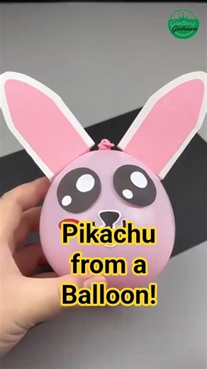 Pikachu Made from a Balloon 🎈