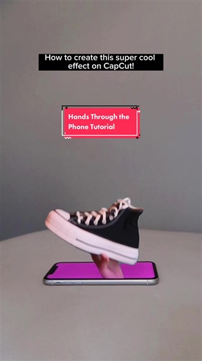 Hands Through the Phone CapCut Effect Tutorial