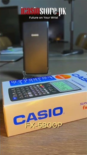 Casio FX-5800P: smart, fast, precise calculator for study and work everyday. #casio #calculator