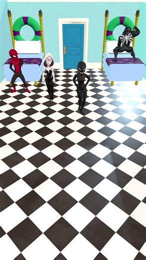 Funny Marvel Heroes in 3D 😂 Epic Superhero Moment #shorts #3danimation #spiderman #marvelshorts