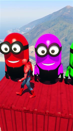 GTA 5 Epic Water Ragdolls Spiderman Jump/Fails Ep. 71 #shorts