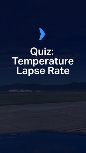 Quiz: Temperature Lapse Rate #flighttraining #learntofly #studentpilot #aviation #instrumentpilot #pilottraining #pilottips | Boldmethod