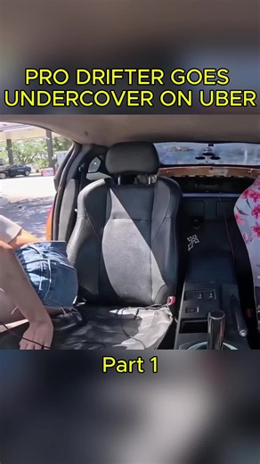 PRO DRIFTER GOES UNDERCOVER ON UBER…P1 #fyp #car #uber | pro drifter goes undercover