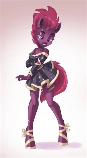 Tempest Shadowprincess on Instagram: "It's fan art, as Tempest Shadow is a unicorn pony and not a human-like character in the show or movies, although the My Little Pony: Equestria Girls spin-off features human versions of the main characters #mylittlepony #mlp #tempestshadow #music #fyp"