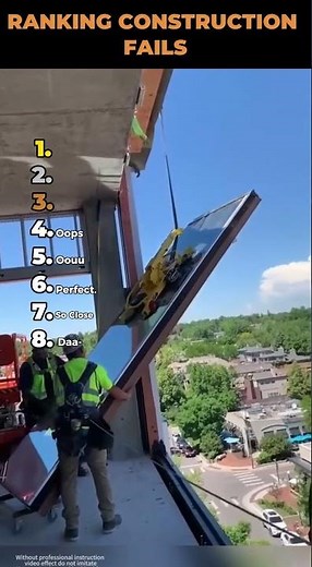 Ranking Epic Construction Fails 😂 #fails #funny #tiktok