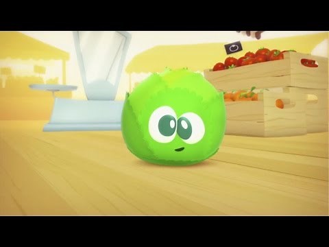 Learn Fruits and Vegetables for Kids : The Cabbage