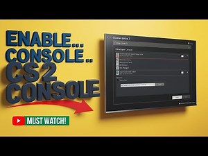 How to enable developer console in Counter-Strike 2