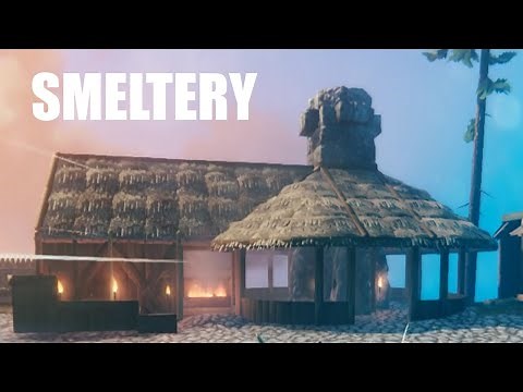 How to make a Smelter (Speed Build) - Valheim