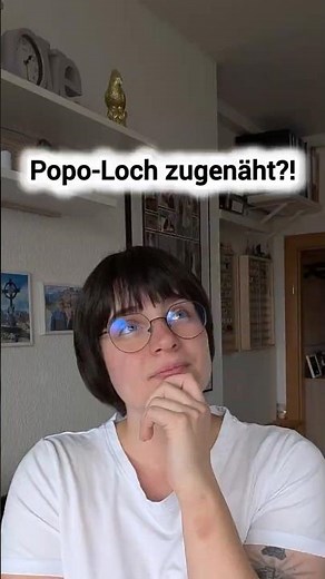 Popo zugenäht? | Stoma-Anlage