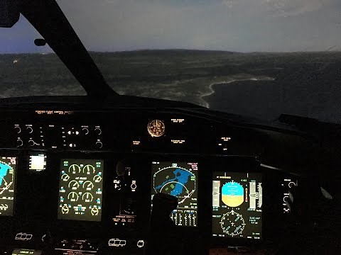 Horizon Air Dash 8-Q400 Level-D Simulator- WIND SHEAR