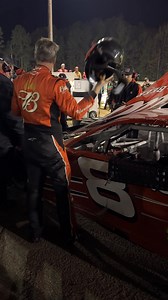 🥲 A fuel pump issue ends Dale Earnhardt Jr.’s night early. 📺 FloRacing | Florence Motor Speedway | NASCAR Regional