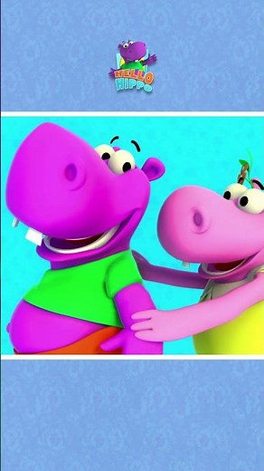 Comptine de Jack et Jill avec Hello Hippo #shorts #nurseryrhymes #kidssong
