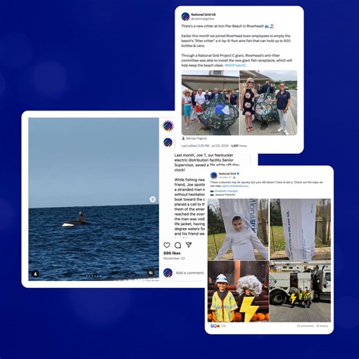 5.1K views · 19 reactions | What a year it’s been!  From sharing energy-saving tips to keeping you updated during storms, we’ve loved connecting with you.  Here’s to all the ways we’ve worked together to stay safe, smart, and energy-conscious in 2024! Stay tuned for even more in the year ahead. | National Grid | Facebook