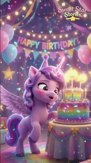 Cutest Unicorn Birthday Song Ever 💖🦄