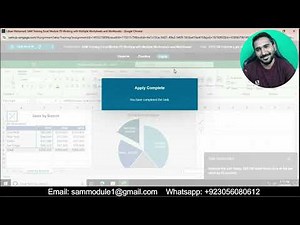 SAM Training Excel Module 05 | Working with Multiple Worksheets and Workbooks