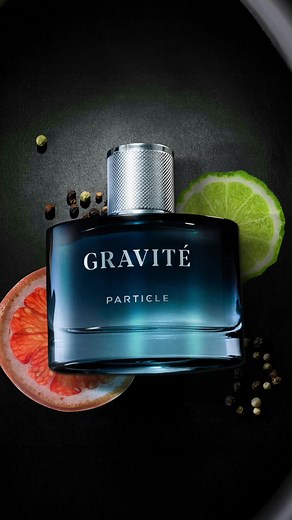 Introducing Gravité: the new Cologne for Men that lasts up to 12 hours, giving you an amazing smell all day long. | Particle