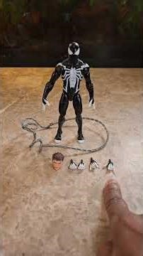 Marvel Legends Series Spider-Man Spider-Venom Retro Cardback Unboxing and Review