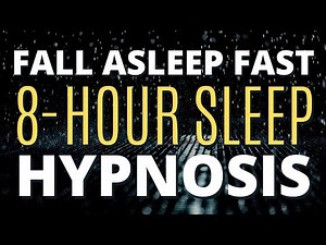 Powerful 8-hour Sleep Hypnosis For Deep Healing and to Reduce Anxiety | Dark Screen | Voice Only