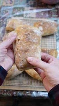 Sourdough Ciabatta Bread Recipe #sourdough #sourdoughbread #sourdoughstarter