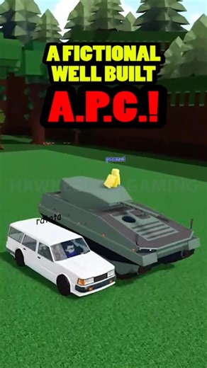 Roblox Build a Boat for Treasure a well built APC Armoured Personnel Carrier #babft #roblox