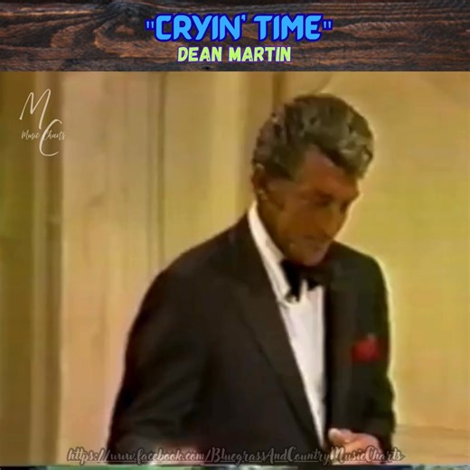 With that smooth, effortless charm, Dean Martin turns heartbreak into something almost gentle. Cryin’ Time carries a quiet sadness wrapped in velvet vocals — a reminder that even the coolest crooner can sing the blues. Classic, classy, and timeless. 🎤✨ | Music Charts